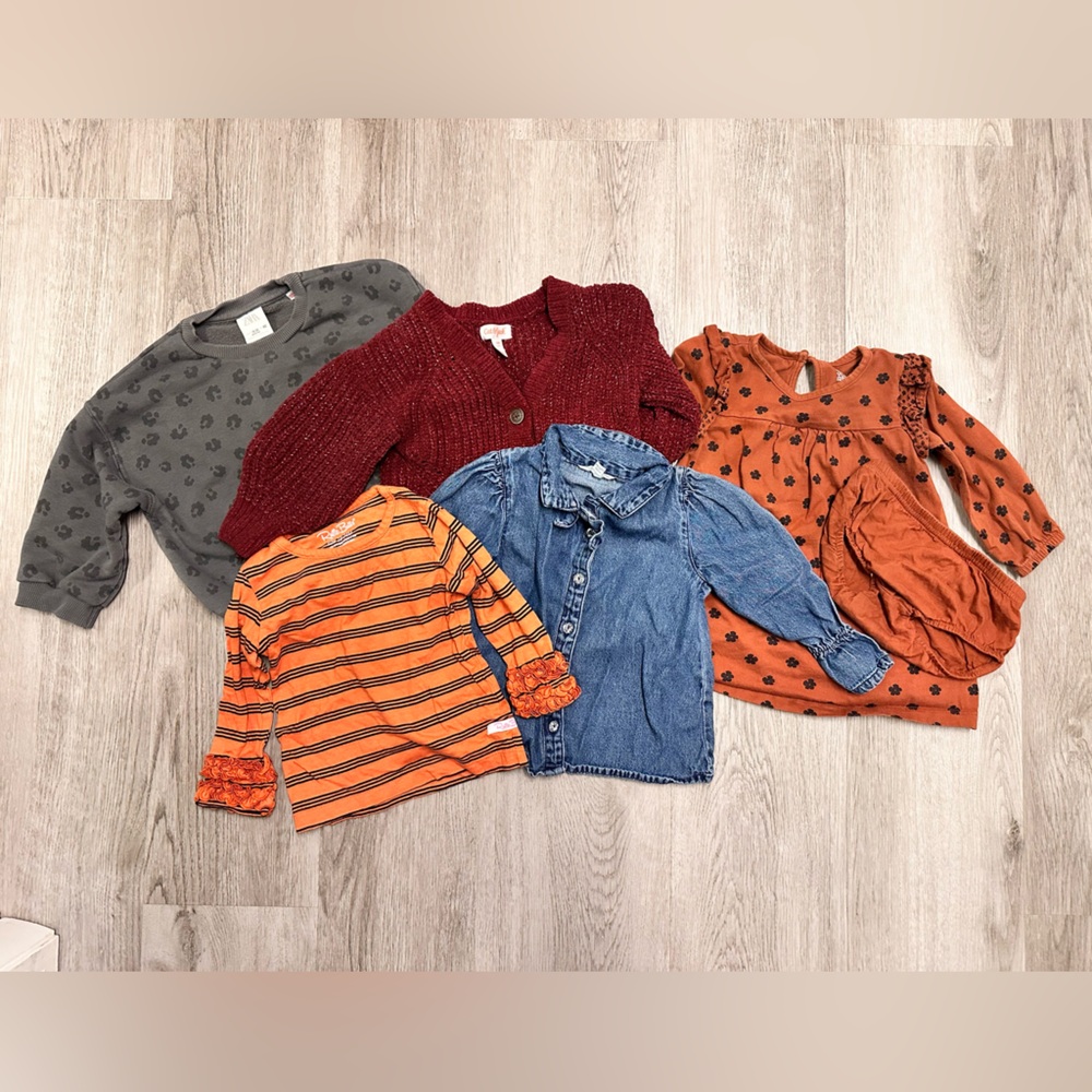Toddler Girl Fall Bundle Size 18/24 Month